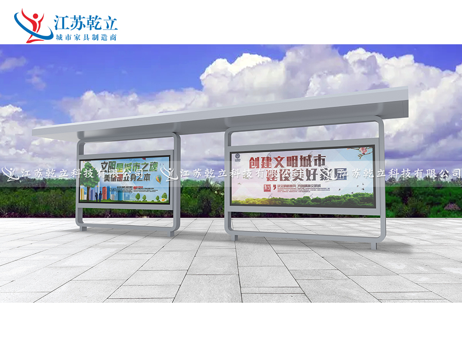深圳候車亭第二車發(fā)貨