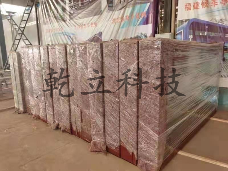 九江仿古候車(chē)亭第五車(chē)發(fā)貨